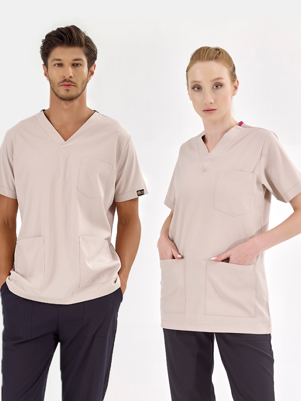 Кремовый  Ткань Люкс Лайкра (XL)