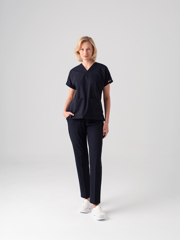 Beyaz Kadın Doktor Hemşire Medikal Klasik Delikli Sabo Terlik