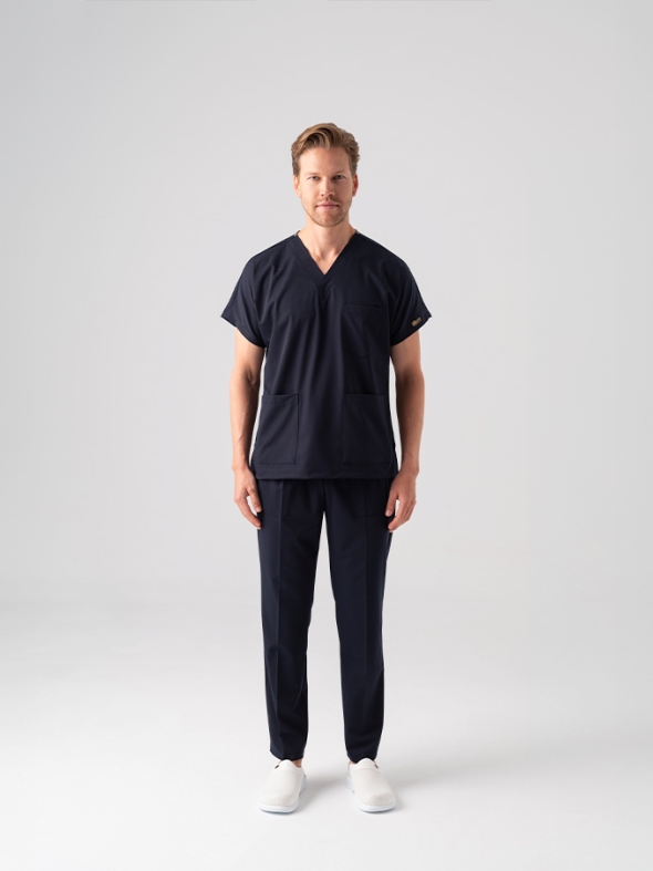 Beyaz Erkek Doktor Hemşire Medikal Klasik Delikli Sabo Terlik