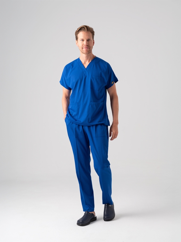 Marineblau Herren Doktor Krankenpfleger Medikal Klassische Gelochte Medizinische Clogs