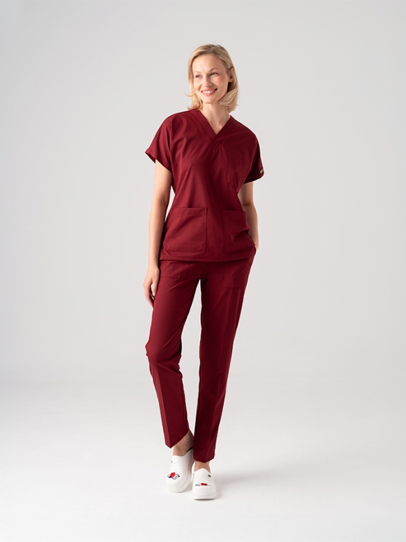 Beyaz Kadın Doktor Hemşire Medikal VivaNakış Sabo Terlik