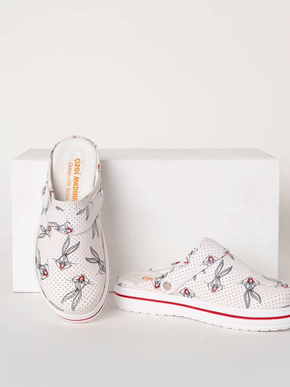 Famous Rabbit Women's Doctor Nurse Medical Classic Greys Life Clogs