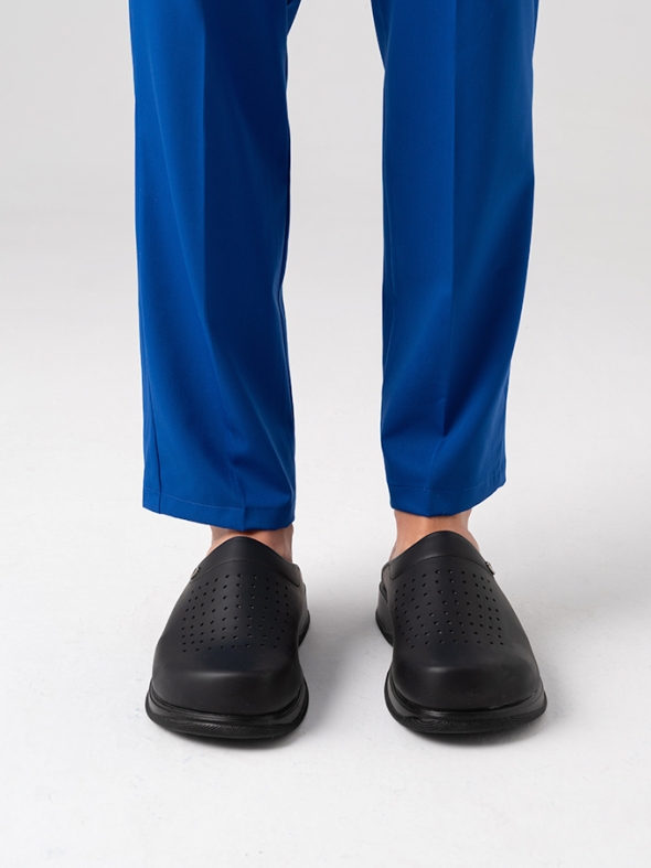 Siyah Erkek Doktor Hemşire Medikal Prestij Cool Sabo Terlik