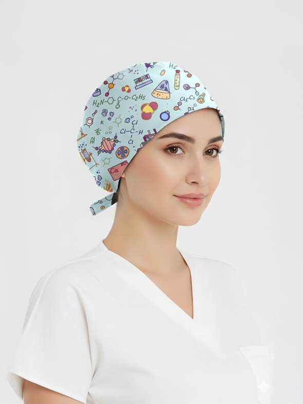 Formül Desenli Bone (Cotton Likra Kumaş)