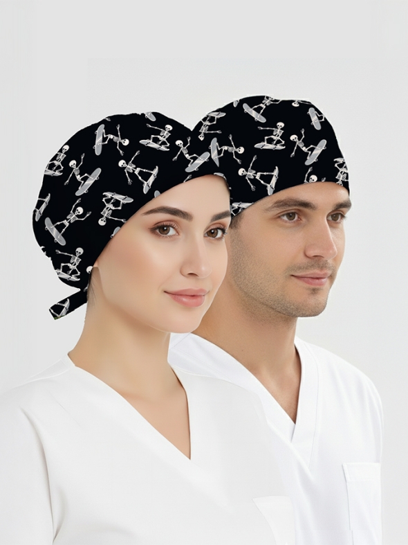 Kayan Ruhlar Desenli Bone (Cotton Likra Kumaş)