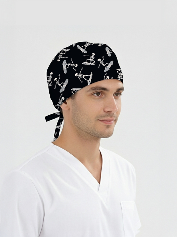 Kayan Ruhlar Desenli Bone (Cotton Likra Kumaş)