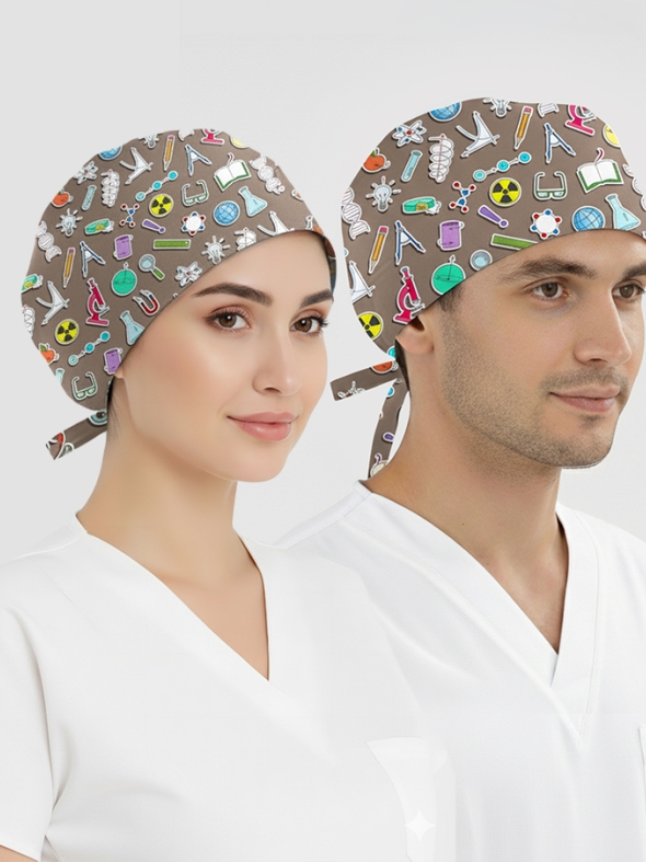 Keşif Vadisi Desenli Bone (Cotton Likra Kumaş)