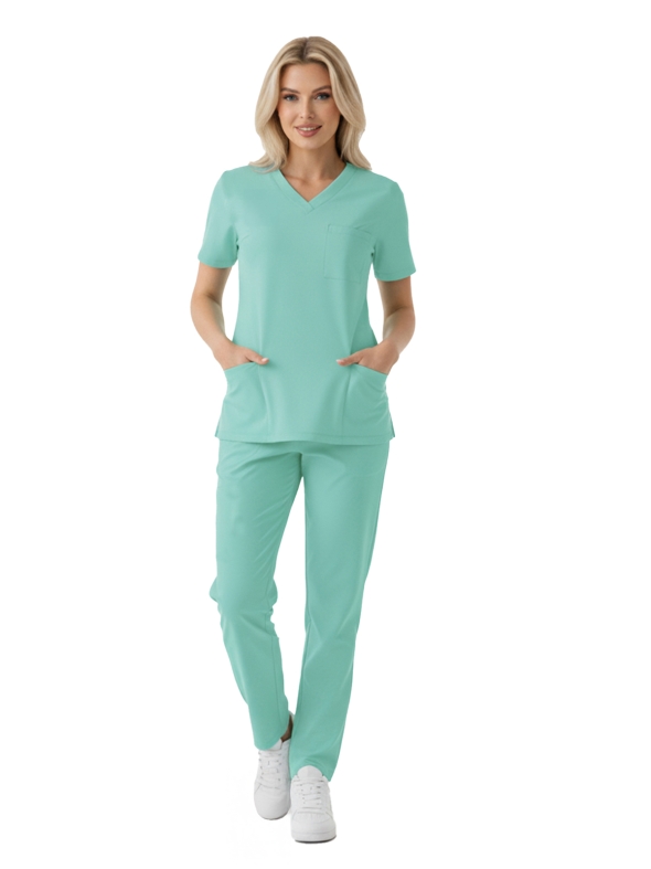 Медицинский костюм Bermuda Dr. Greys из люксовой стрейч-ткани