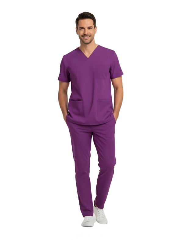 Медицинский костюм Byzantium Dr. Greys из люксовой стрейч-ткани