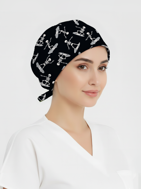 Kayan Ruhlar Desenli Bone (Cotton Likra Kumaş)