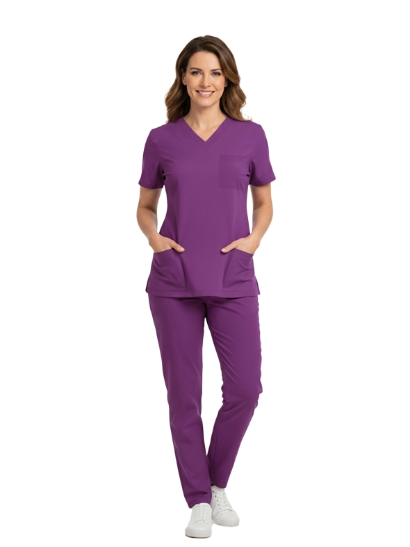 Byzantium Dr. Greys Medical Scrubs Set – Luxury Stretch Fabric
