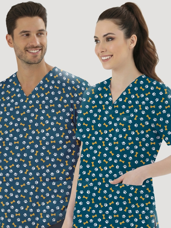 Patili Kemik Desenli Tek Üst (Cotton Likra Kumaş)