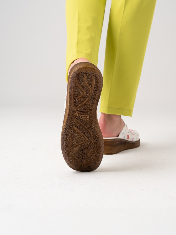 Hemşire Baskılı Kadın Doktor Hemşire Medikal VivaColor Meslek Sabo Terlik