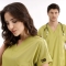 Pistaziengrün Dr. Greys Medizinischer Scrubs Set für Ärzte und Pflege Luxus Lycra-Stoff
