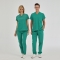 Surgical Green Dr. Greys Doctor Nurse Medical Scrubs Set Poly‑cotton blend fabric