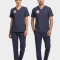 Nurse Scrubs – Stretch Set | Turkey Ministry of Health – 2025 Standard – Patriot Blue