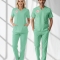 Family Health Services Scrubs – Stretch Set | Turkey Ministry of Health – 2025 Standard – Bermuda